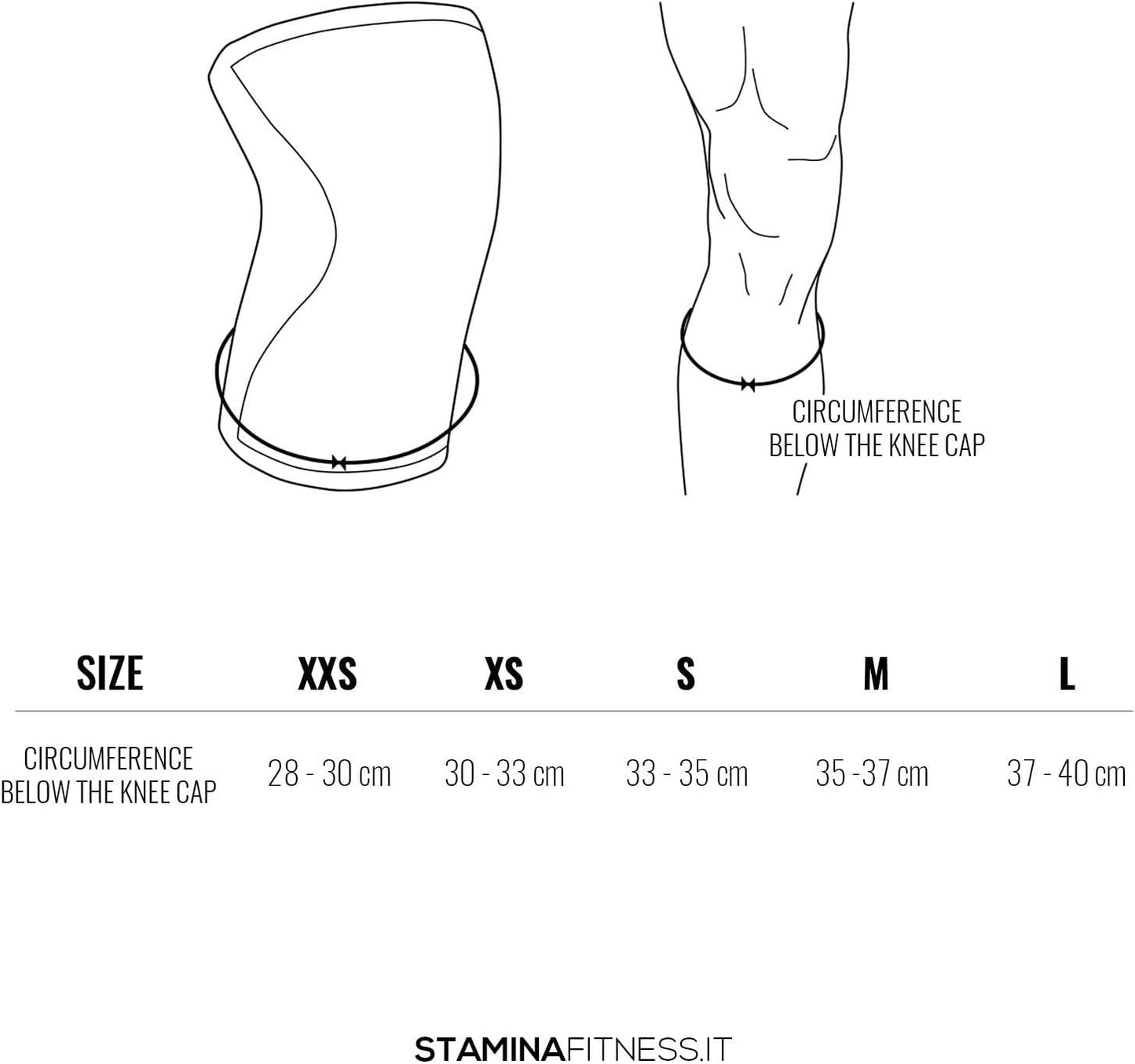 ASIAKASPALAUTUS - Polvituet Stamina Fitness (XS)